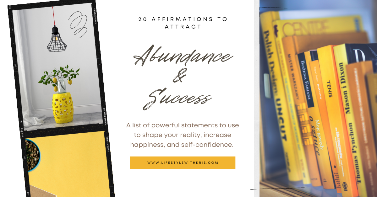 Affirmations for Abundance and Success