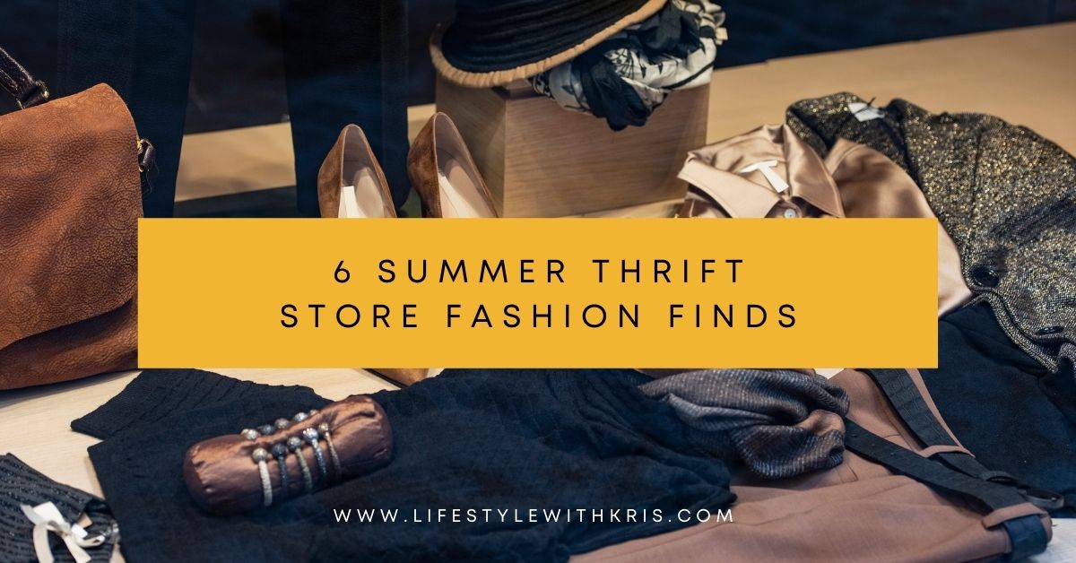 6 Best Thrift Store Fashionable Finds